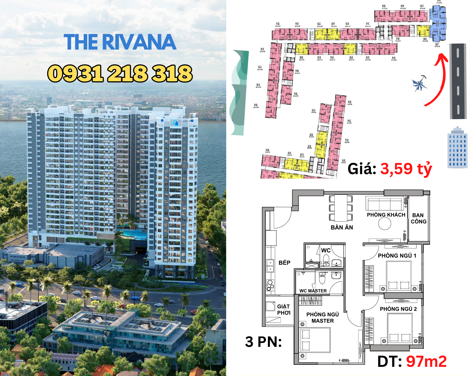 bán căn hộ rivana thuận an